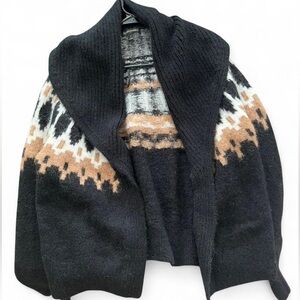 Banana Republic Black Shawl Collar Wool Cardigan (NWOT)